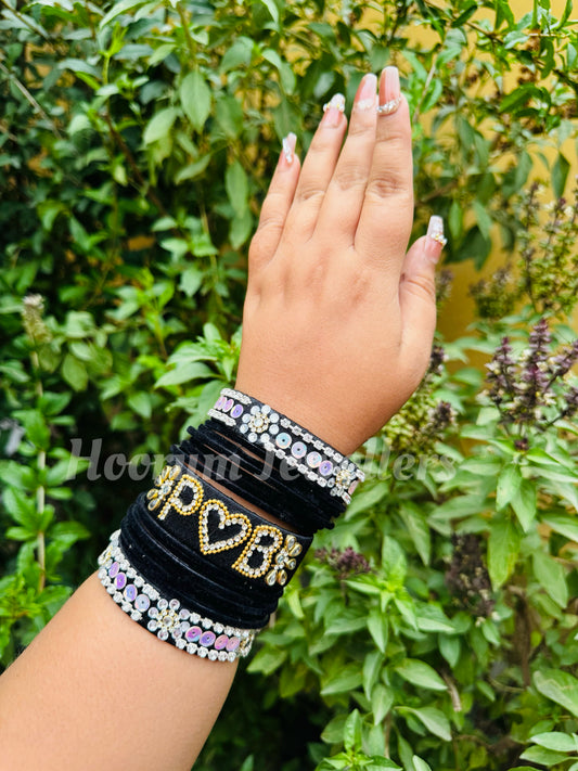 Kundan Name Bangle